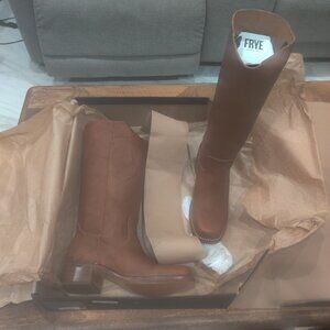 FRYE Campus Boots 14L size 12 extended calf new